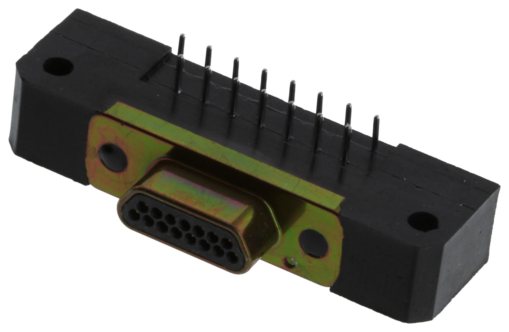 MDM15PBR Itt Cannon D Sub Connector, 15 Contacts, Plug