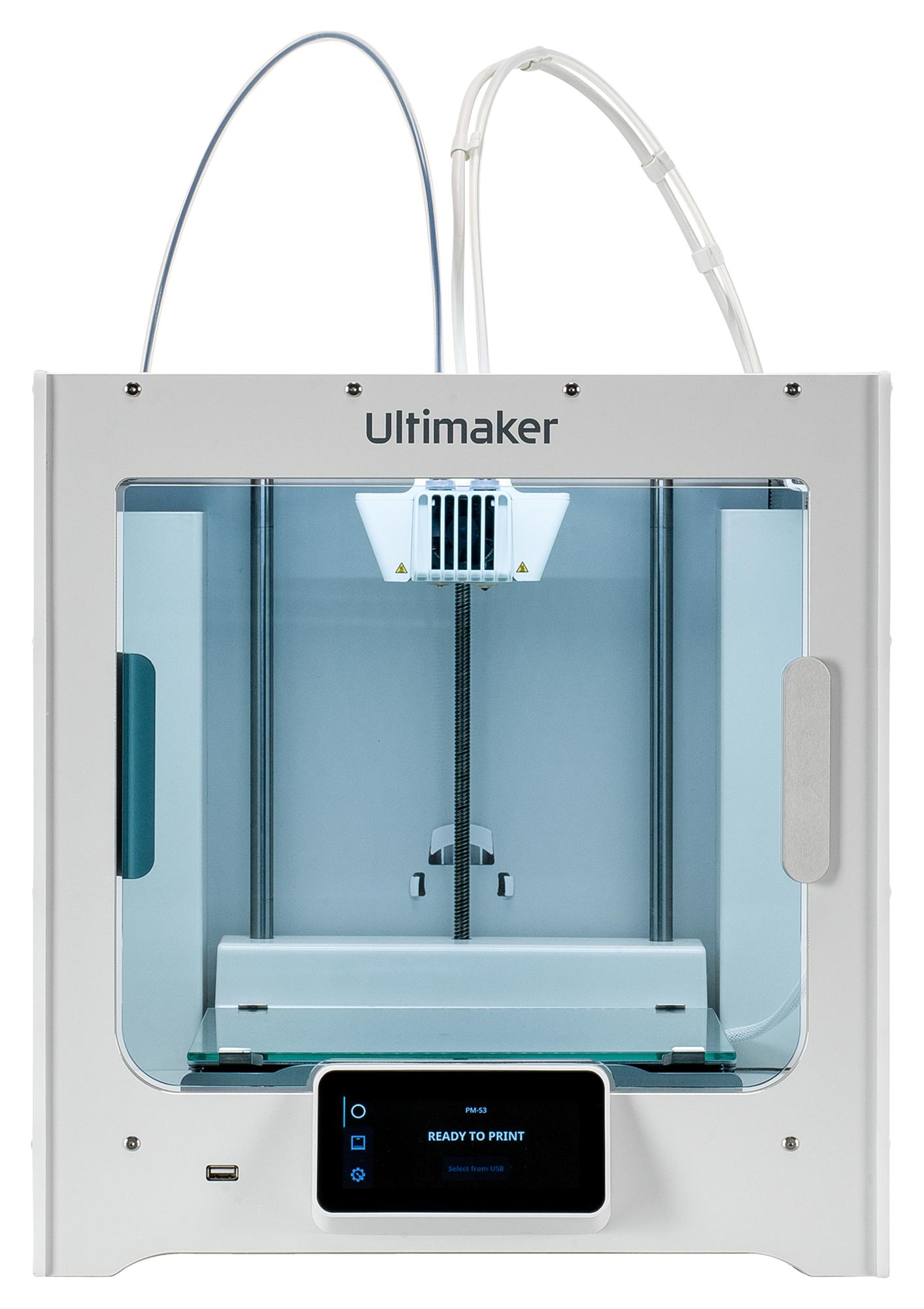 216932 ULTIMAKER, 3D Printer, Ultimaker S3, 2.85mm Filament