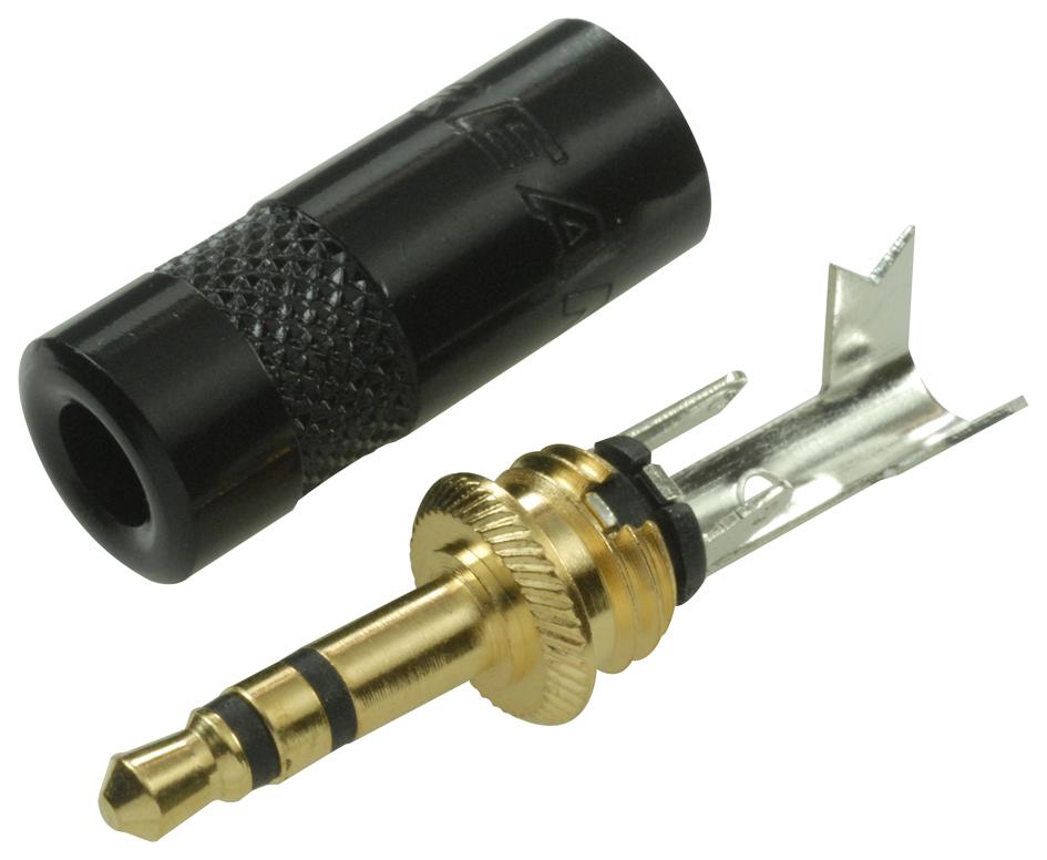 NYS231BG NEUTRIK, Phone Audio Connector, Stereo, 3 Contacts