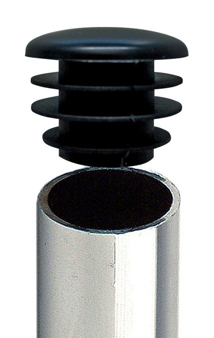 W-PC - Quantum Storage - Post Caps, Plastic, For Wire Shelving Unit Posts