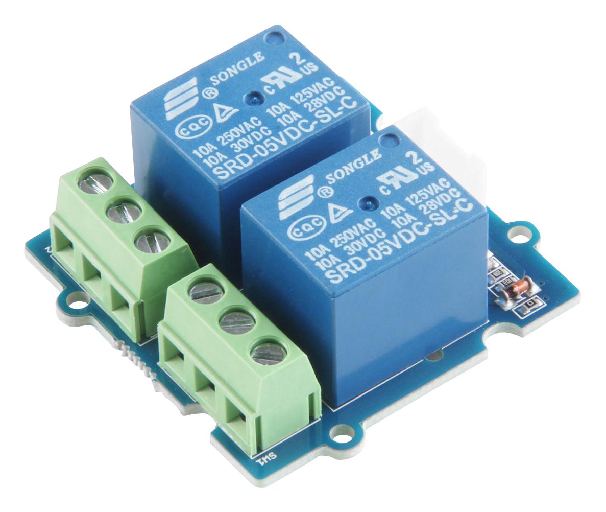 103020132 Seeed Studio Relay Module, with Cable, Acrylic Case