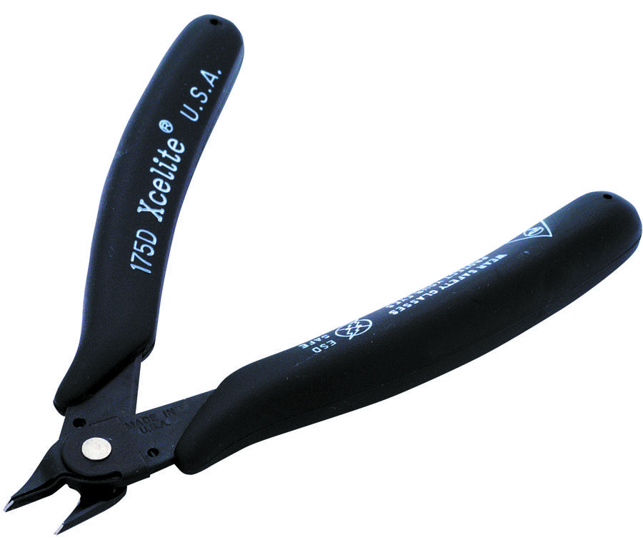 Cesoie Micro Weller Xcelite 175MVN - Taglio Preciso Per Fili 20 AWG Con Clip Sicurezza