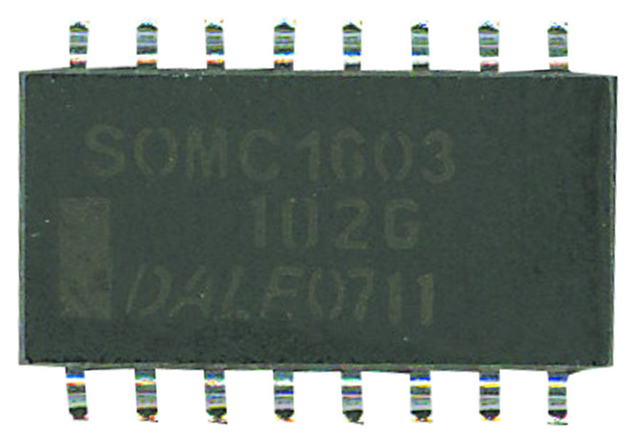 SOMC160310K0GRZ Vishay Fixed Network Resistor, 10 kohm, Isolated