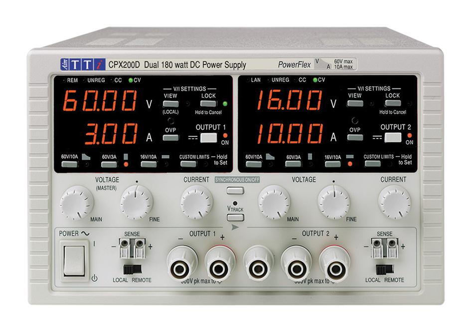 CPX200D AIM-TTI INSTRUMENTS, Bench Power Supply, Powerflex