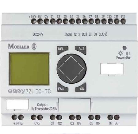 EASY721-DC-TCX EATON MOELLER, Programmable Relay, easy700 Series