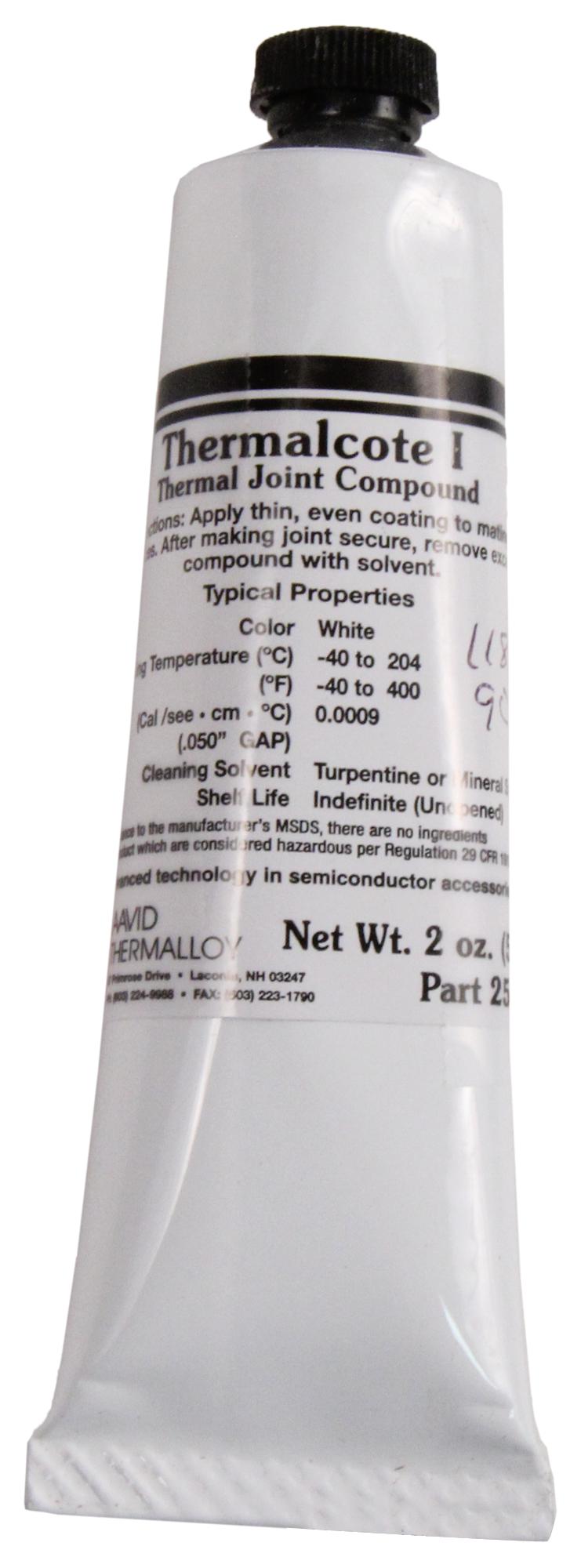 250G Boyd Thermal Joint Compound, Silicone Based Grease, Thermalcote