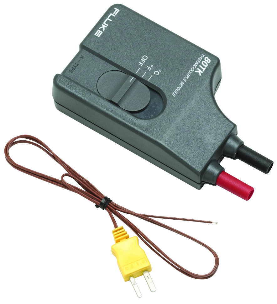 80TK Fluke Test Accessory, Thermocouple Module, Fluke Digital