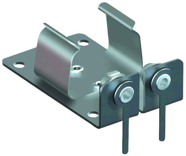 1291 Keystone Battery Holder, PP3 (9V) x 1, PCB