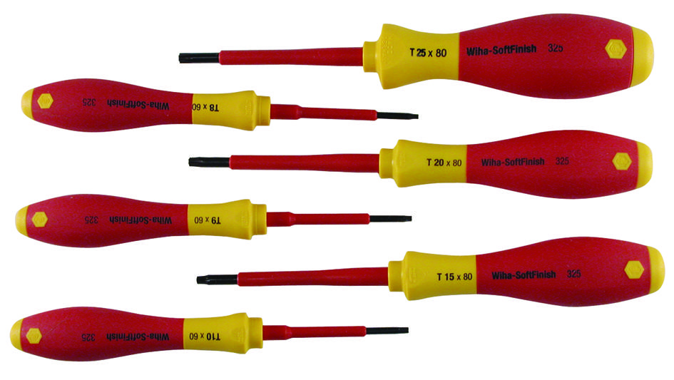 32590 Wiha Screwdriver Set, TORX, Insulated