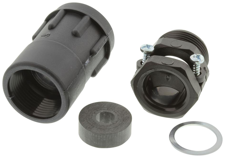 192990-1560 - Itt Cannon - Circular Connector Clamp, Straight, Sealed