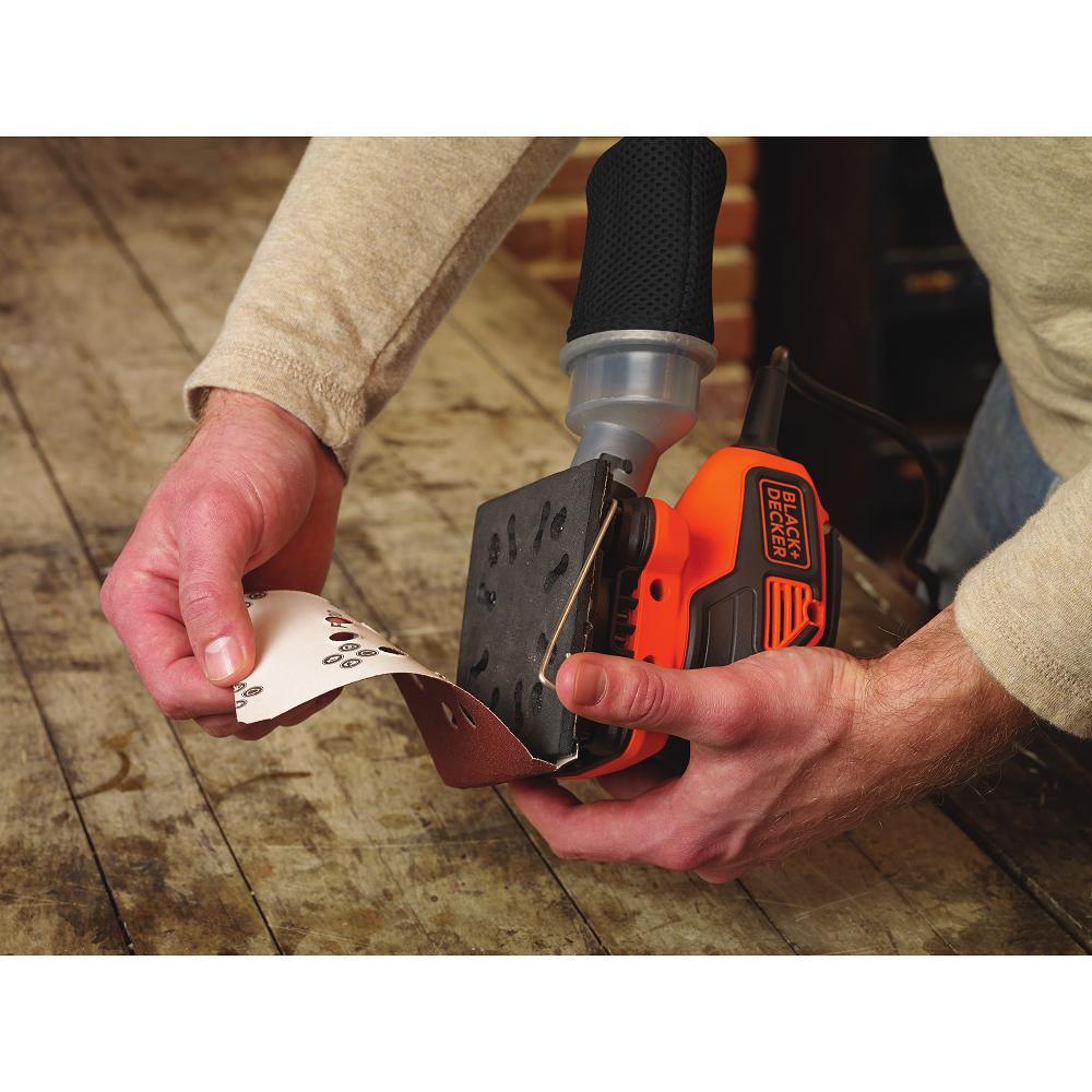 BDEQS300 Black & Decker Sheet Sander, 1/4 