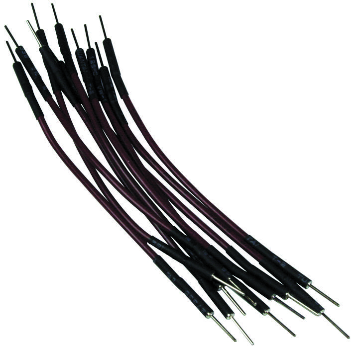 TW-MP-5 - Twin Industries - 10 Pc. Jumper Wire Kit, 5 cm Long, 24 AWG