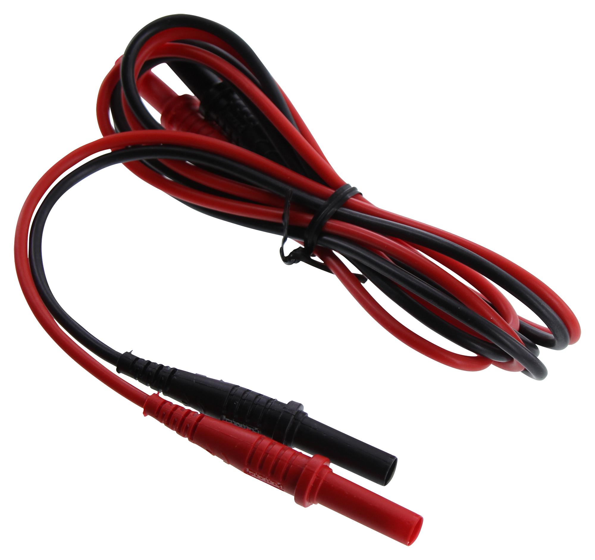 5908A POMONA, Test Lead Set, 4mm Banana Plug to 4mm Banana Plug, 1