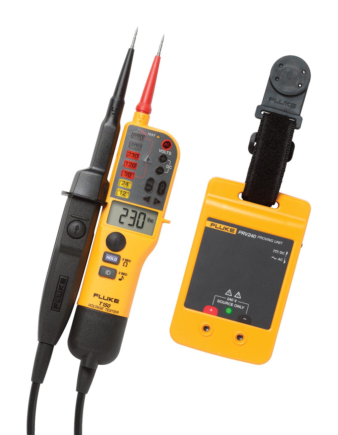 FLUKET150/PRV240 Fluke Bundle Kit, FLUKET150 Voltage/Continuity