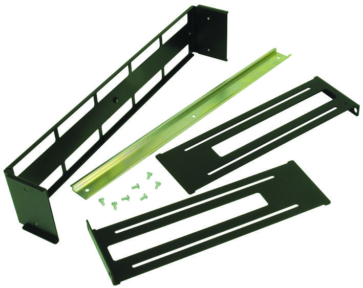 RMAD19003BK - Hammond - Adjustable Depth DIN Rail Panel, 19