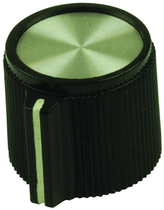 8568 Keystone Knob, Round Shaft, 6.35 mm