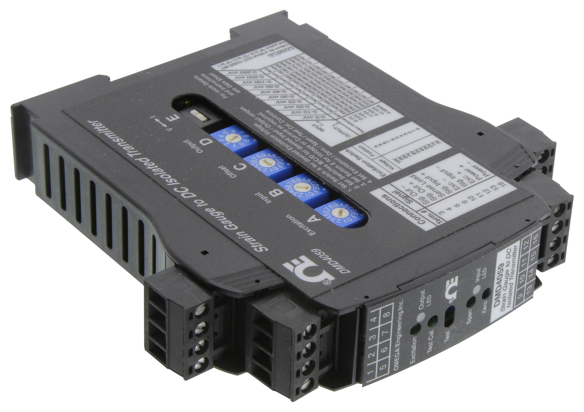 DMD4059 Omega BRIDGE/STRAIN GAUGE SIGNAL CONDITIONER