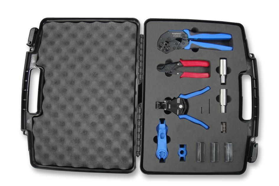 H4TK0000 Amphenol Industrial Helios H4 Tool Kit, Crimp/Strip Tool