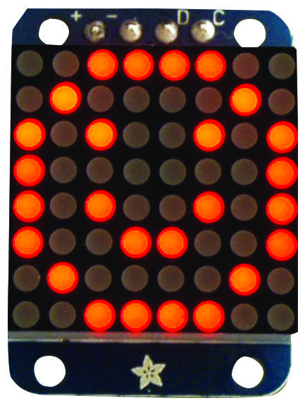 adafruit mini 8x8 led matrix i2c backpack Small 1.2" with - Pure Green current drivers for ultra How to Use Adafruit 1.2