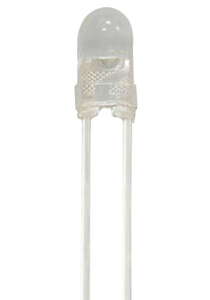 Lot 2x LED 3mm Rouge KINGBRIGHT L-7104SEC-J3 - 5000-9000mcd 30° Convexe