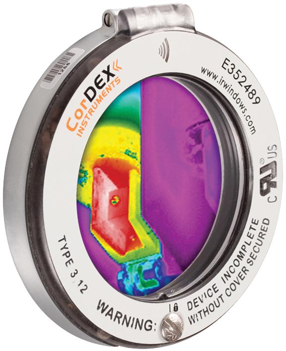 IW4000 Cordex Infrared (IR) Window, 93 mm, IP65