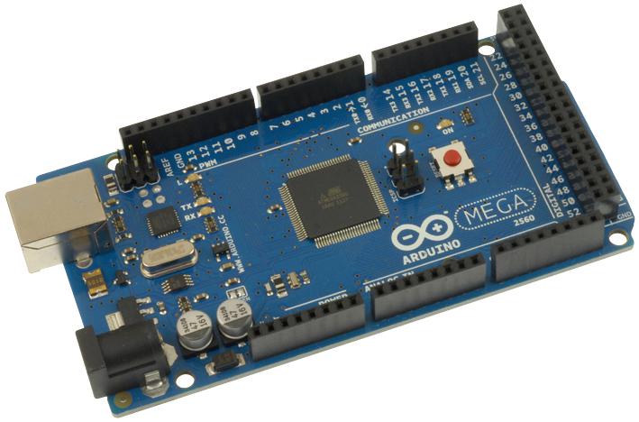 ARDUINO A000067 SBC, Arduino Mega Rev3, ATmega2560, 8bit, 8KB RAM, 256KB  Flash, WiFi, 54 I/O pins