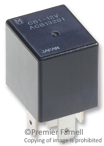 thumbnail image 2 of Siemens 12V 40A Automotive Relay – CB1-R-12V, 1xUM, 1x 20-54/7 2 of 6