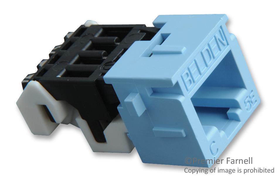 AX100653 BELDEN, Modular Connector, RJ45 / RJ11 Jack, 1 x 1 (Port