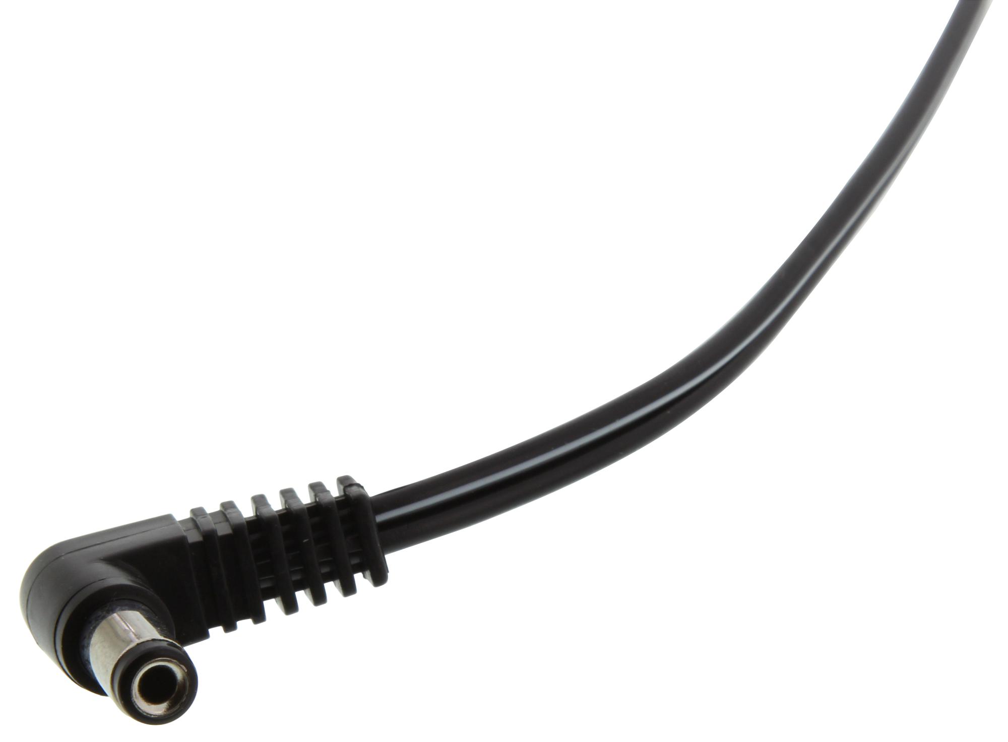 4840.5201 Schurter Mains Power Cord, 90° 2.1mm Barrel Plug to Free