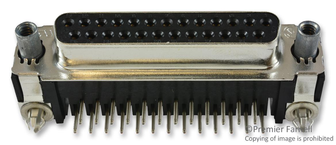 57478466 Amp Te Connectivity D Sub Connector, DB25, 25 Contacts