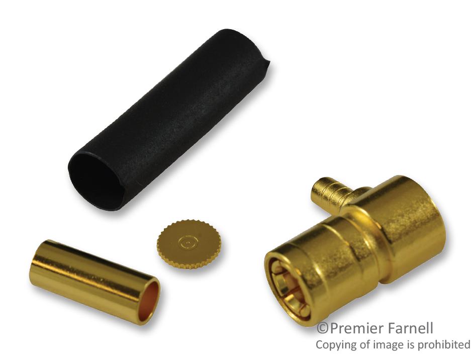 142194 AMPHENOL RF, RF / Coaxial Connector, SMB Coaxial, Right