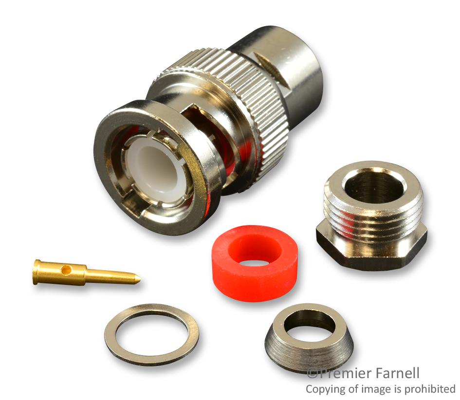 112348 - Amphenol Rf - RF / Coaxial Connector, BNC Coaxial, Straight Plug
