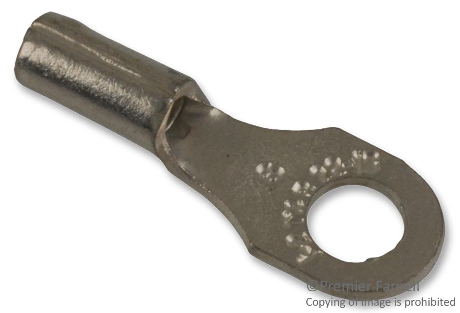 A18-6 ABB - THOMAS & BETTS, Ring Tongue Terminal, M3.5, #6