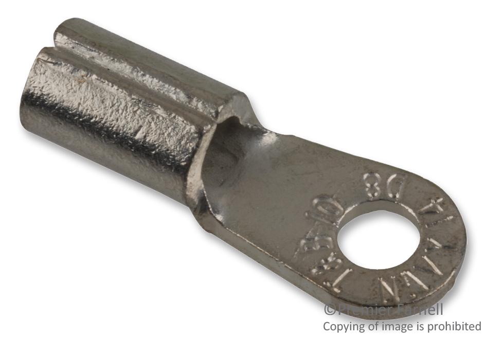 D810 Abb Thomas & Betts Ring Tongue Terminal, M5, 10