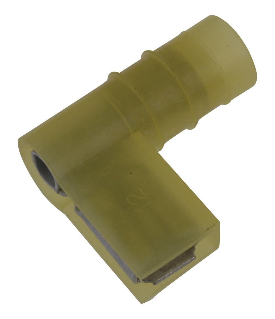 Pack De 250 Bornes à Œillet Sta-Kon 10RC-8 - Pour Câbles 12-10 AWG Cuivre - Jaune - Neuf Thomas & Betts