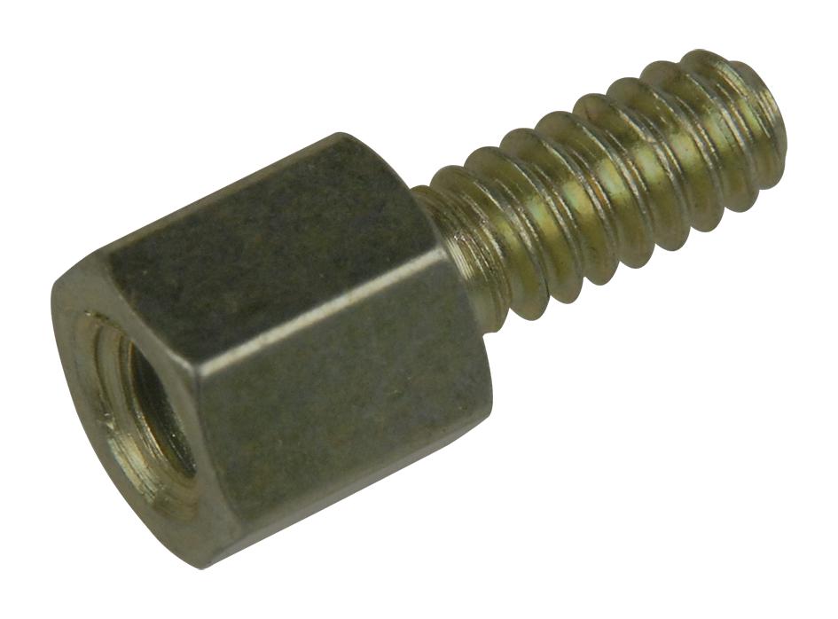 7228 Keystone D Sub Jack Screw, 6.4 mm, 440 UNC
