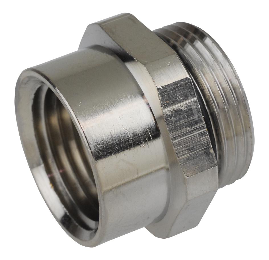 1712360000 Weidmuller Cable Gland, NPT to PG Adapter, 1/2" NPT