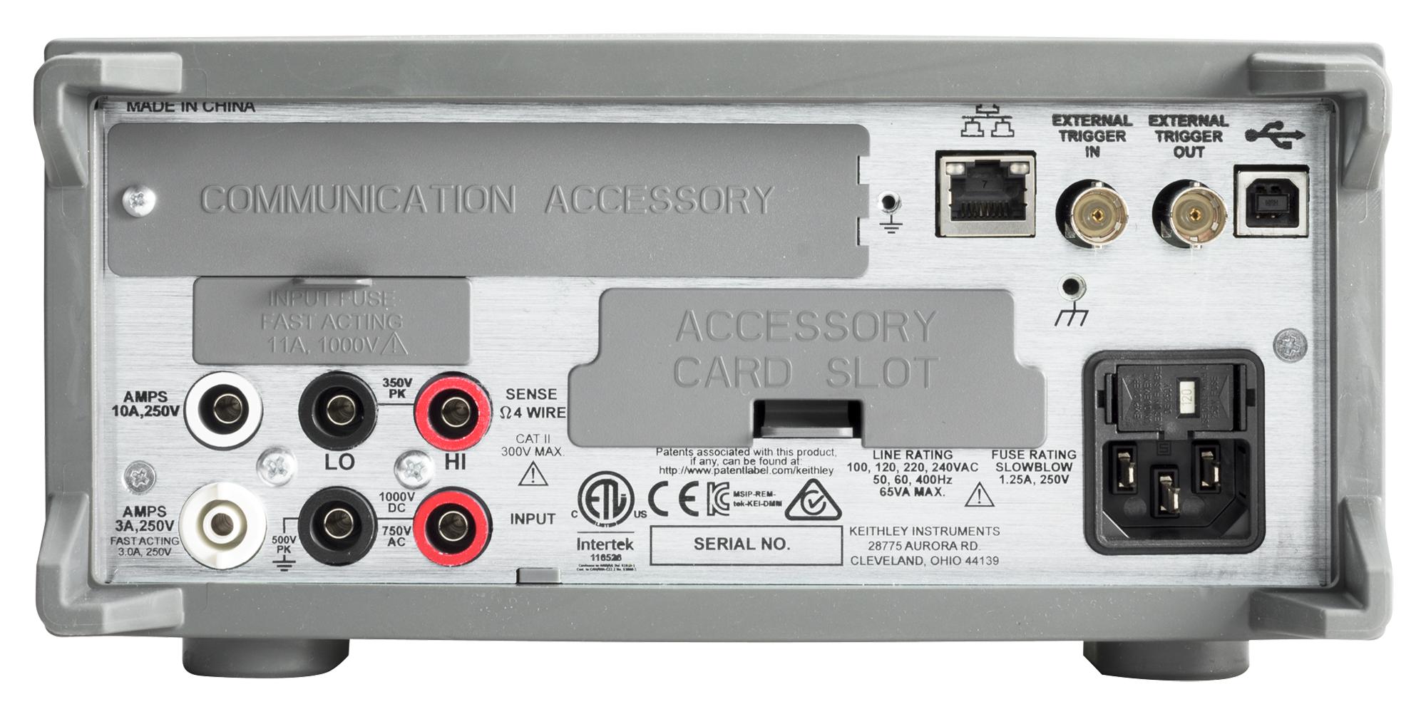 DMM6500 KEITHLEY, Bench Digital Multimeter, 15 Function, 10 μA to