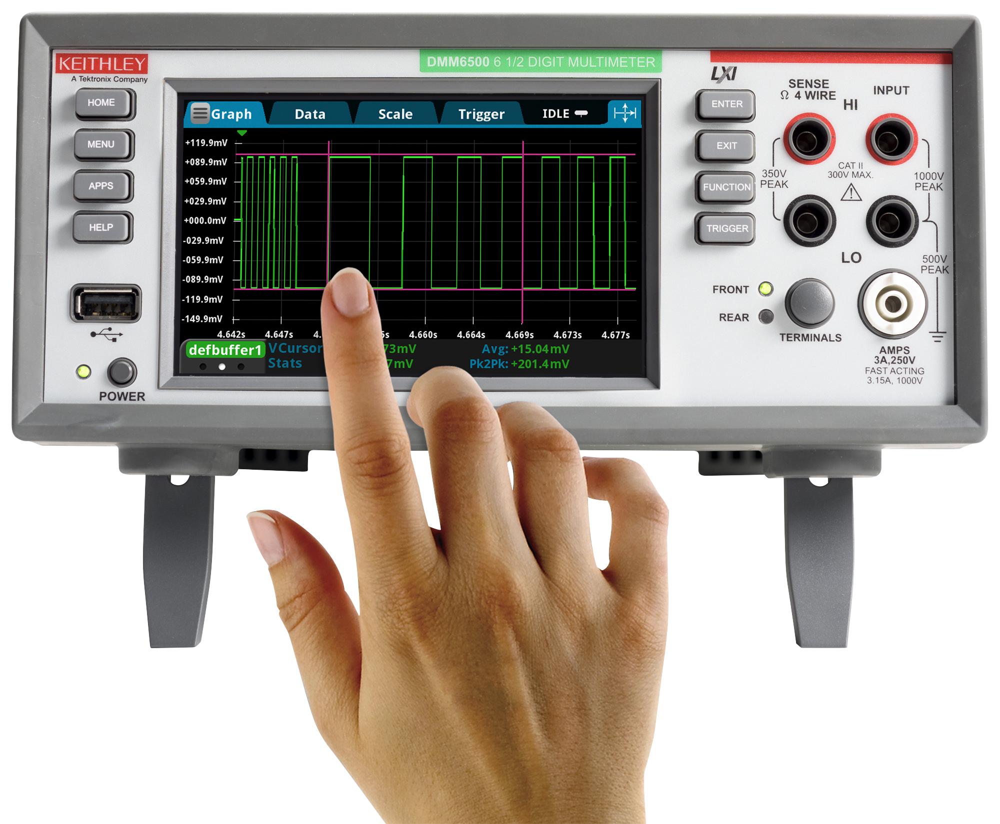 DMM6500 KEITHLEY, Bench Digital Multimeter, 15 Function, 10 μA to