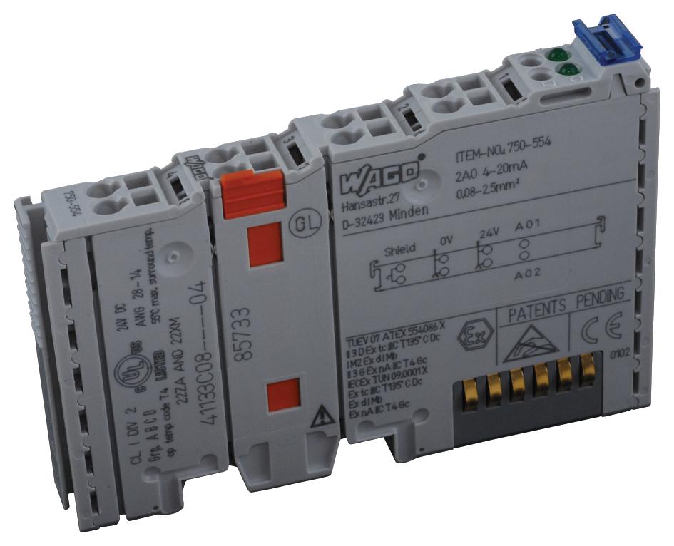 750-554 WAGO, Output Module, Analog, 750 Series | Newark Electronics