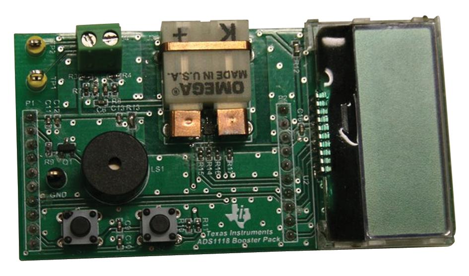 430BOOSTADS1118 Texas Instruments Evaluation Module, 16Bit, Analog