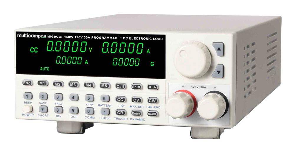 MP710258 US MULTICOMP PRO, DC Electronic Load, Multicomp PRO 