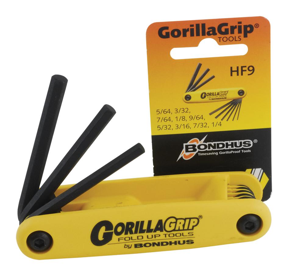 Bondhus Steckschlüssel-Bit-Set 8-teilig, 15,2 Cm – Hochwertige Werkzeuge Mit Lebenslanger Garantie