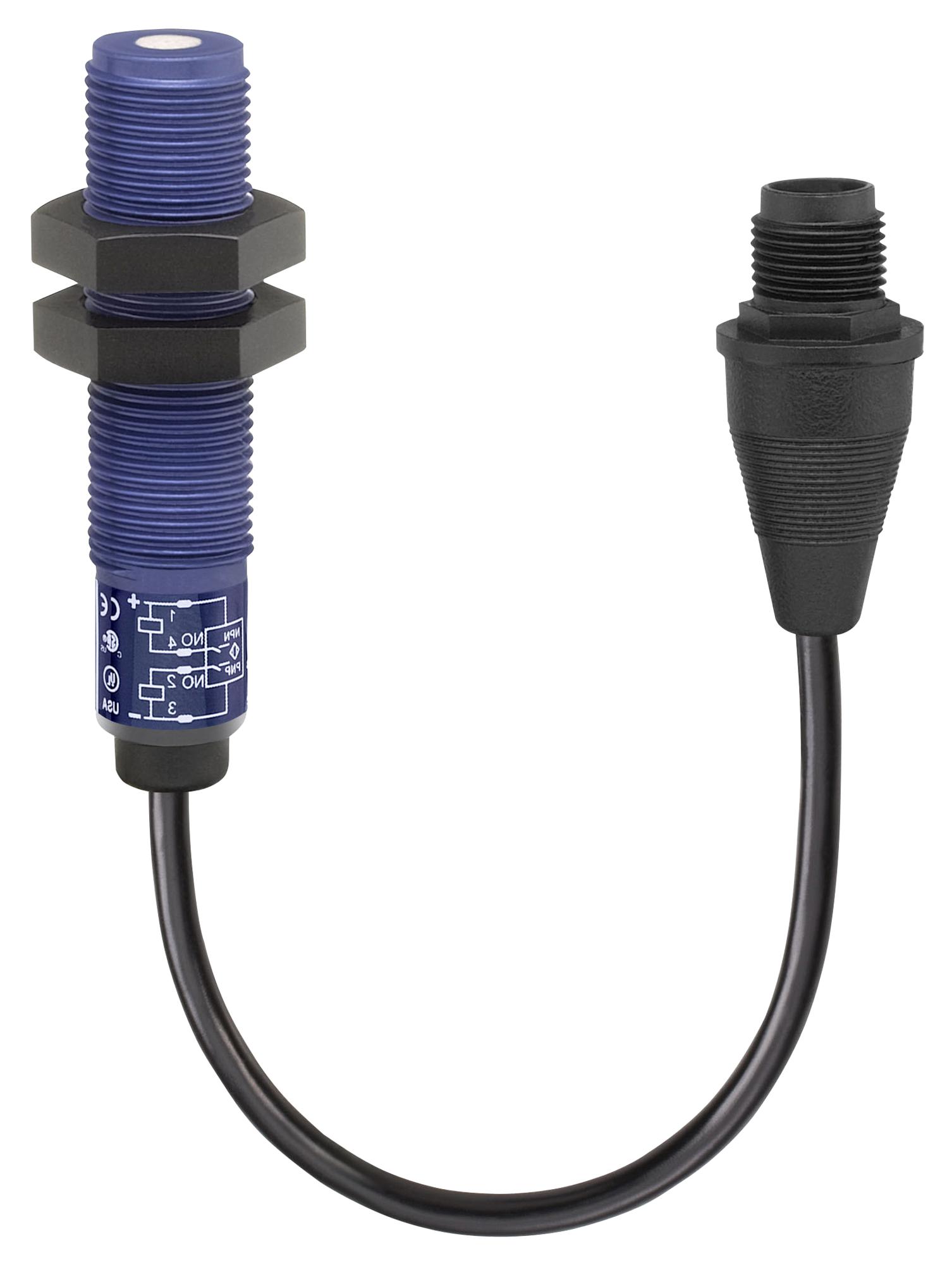 SM380A22800 - Telemecanique Sensors - Ultrasonic Sensor, 8° Beam, 500 kHz