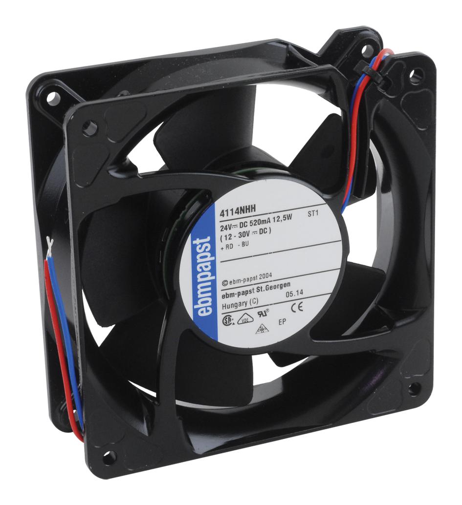 ebm-papst 4114 N/2H24AR DCファン 2個セット EBM PAPST 4114N/2H6P 24VDC DC Axial Fan | eBay