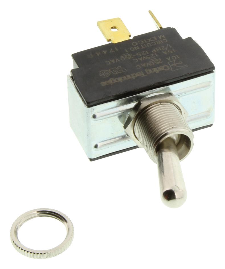Carling Technologies - 6GL5H-73-XA - Switch, Toggle, 250 VAC, 10 A, DPDT Mom., 0.465 in. bat act
