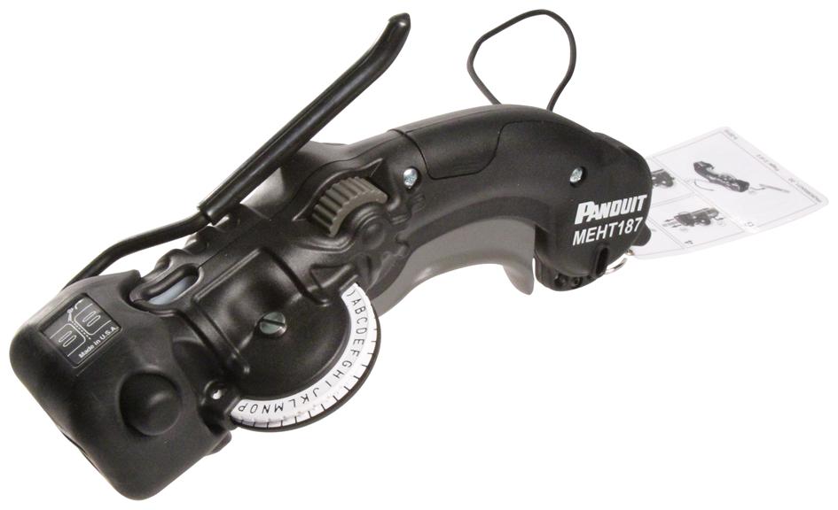MEHT187 Panduit Cable Management Tool, Metal Tape Embossing
