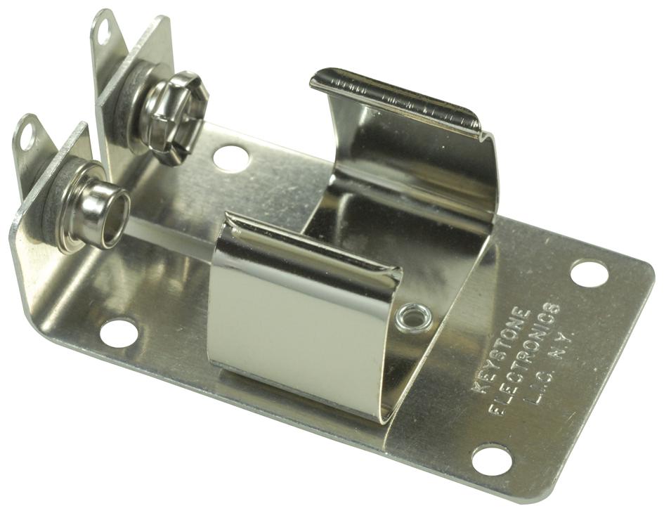 1290 Keystone Battery Holder, PP3 (9V) x 1, Panel Mount