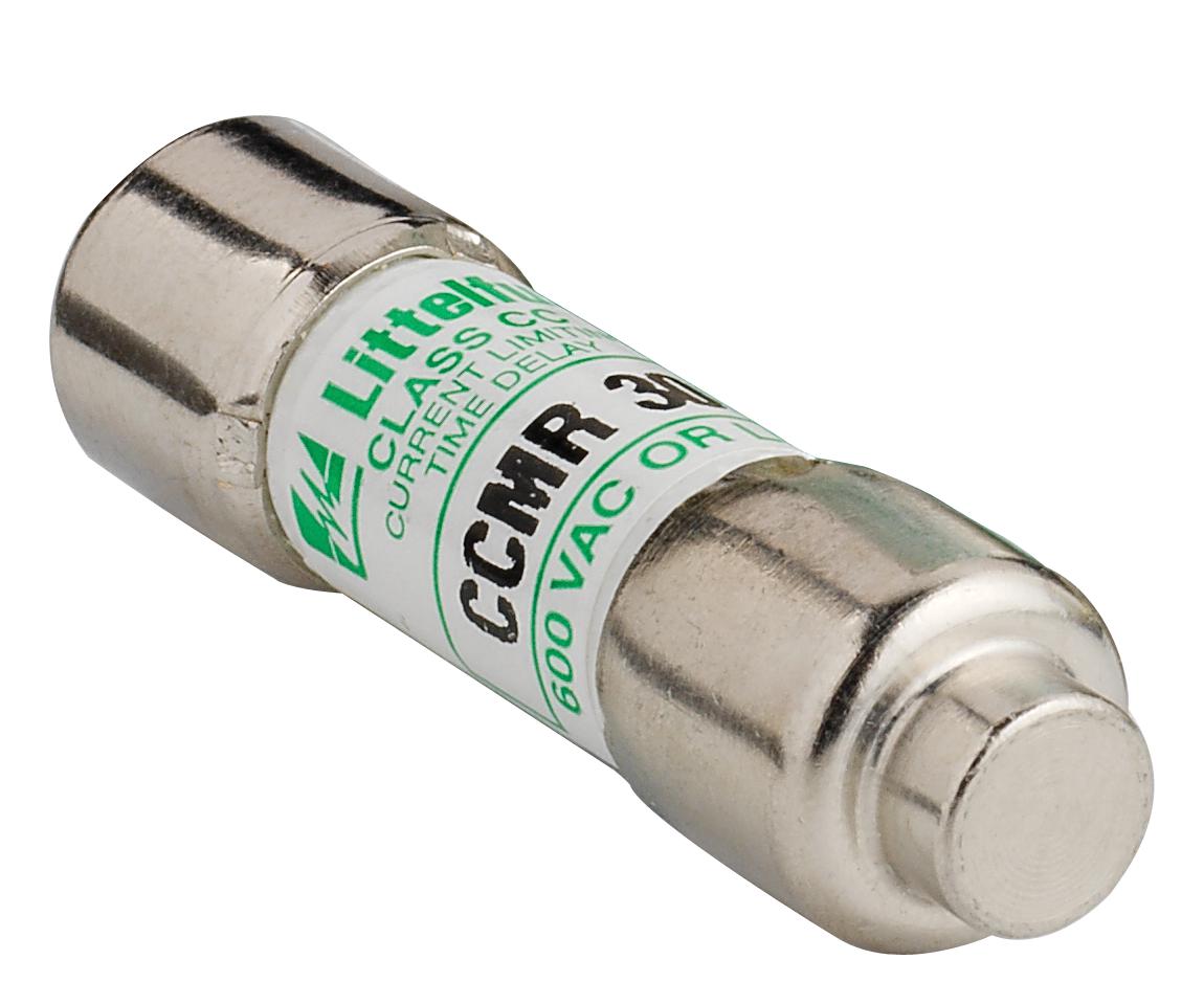 10-Pack Littelfuse CCMR-5 Time Delay Fuses – 5 Amp, 600Vac, Class CC