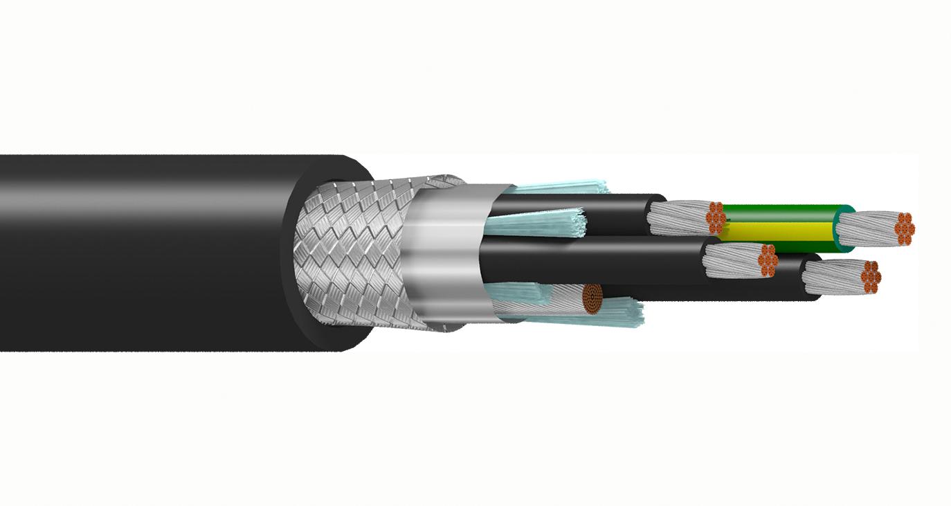 29503F 0101000 BELDEN, Multiconductor Cable, Shielded, 3 Conductor